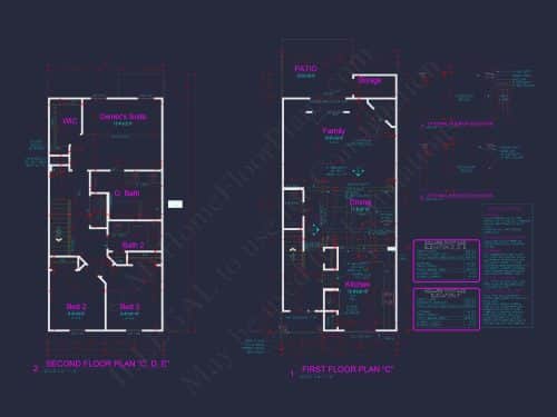Redwood Townhome Plan | 3 Bedrooms, 2.5 Baths, 1516 Sq Ft of Modern Living