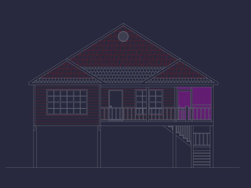 Charming Coastal Home Plan with Open Floor Layout
