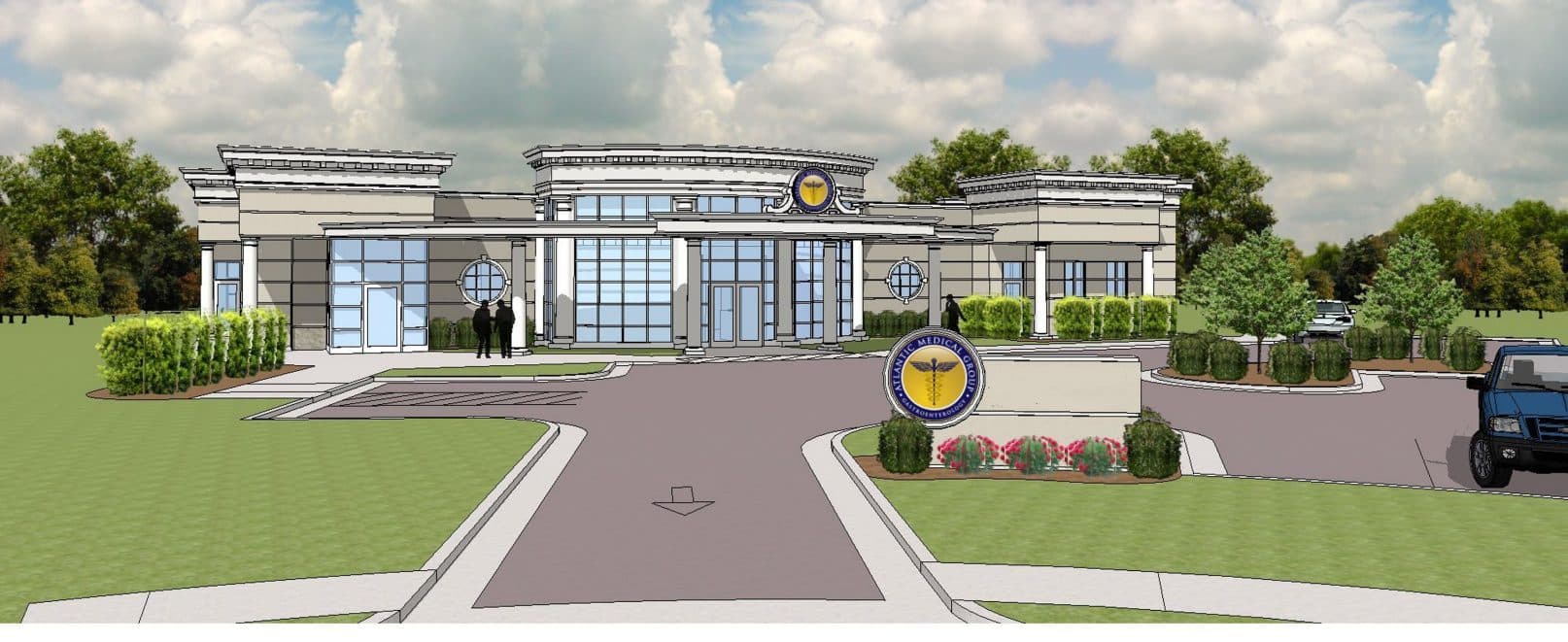 Medical Complex Floor Plan 7,134 Sq Ft CAD Blueprint for Efficient Patient Care