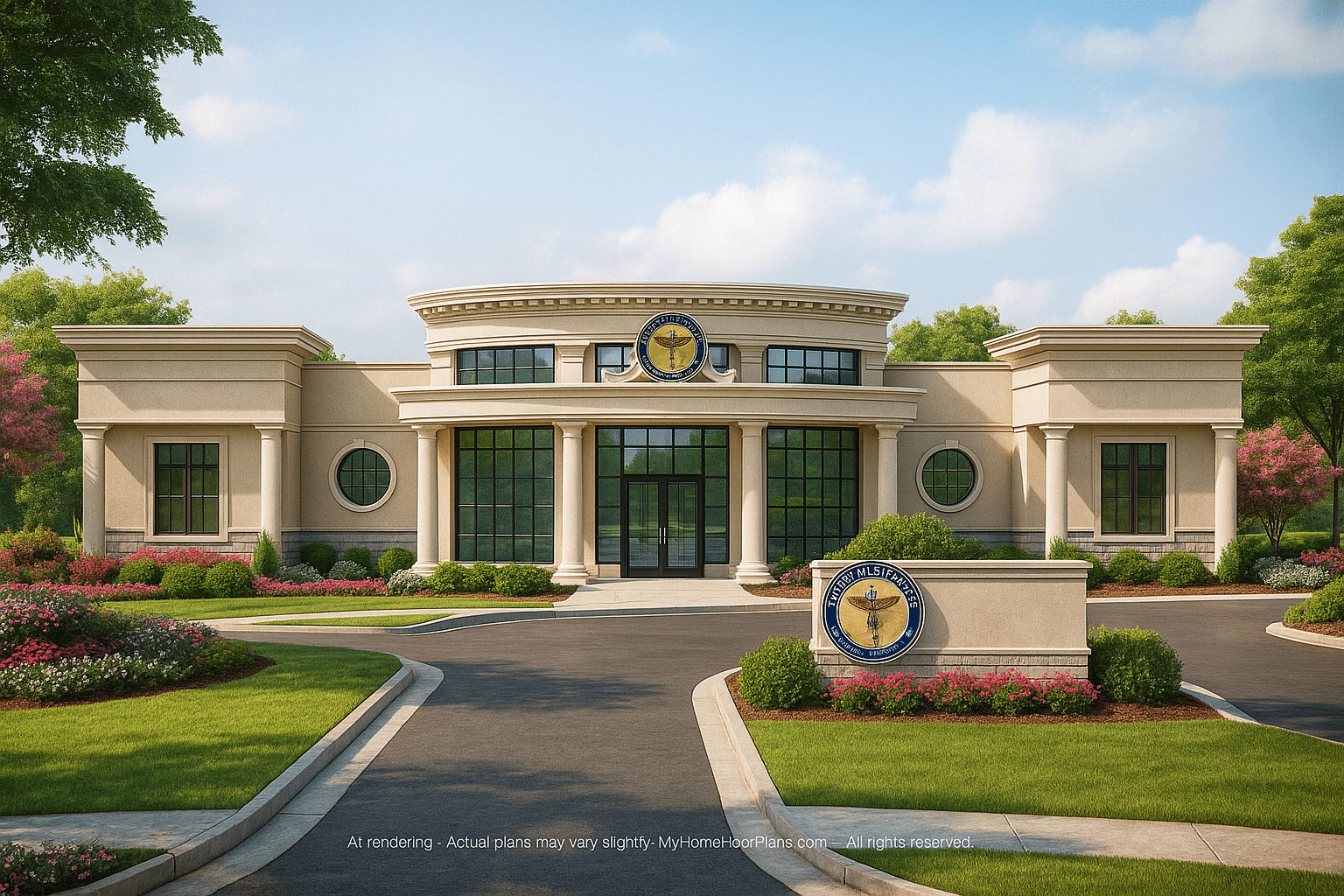 Medical Complex Floor Plan 7,134 Sq Ft CAD Blueprint for Efficient Patient Care