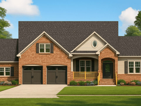 Modern 2-Story House Plan with Blueprint & CAD Designs