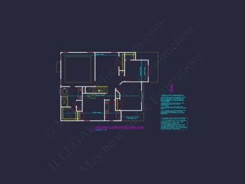 Modern 2-Story House Plan with Customizable CAD Designs