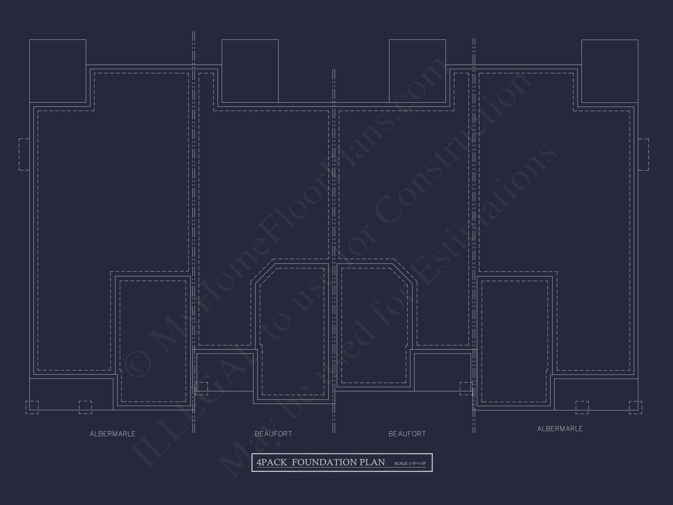 Modern 2-Story Townhome Plan with Craftsman Details