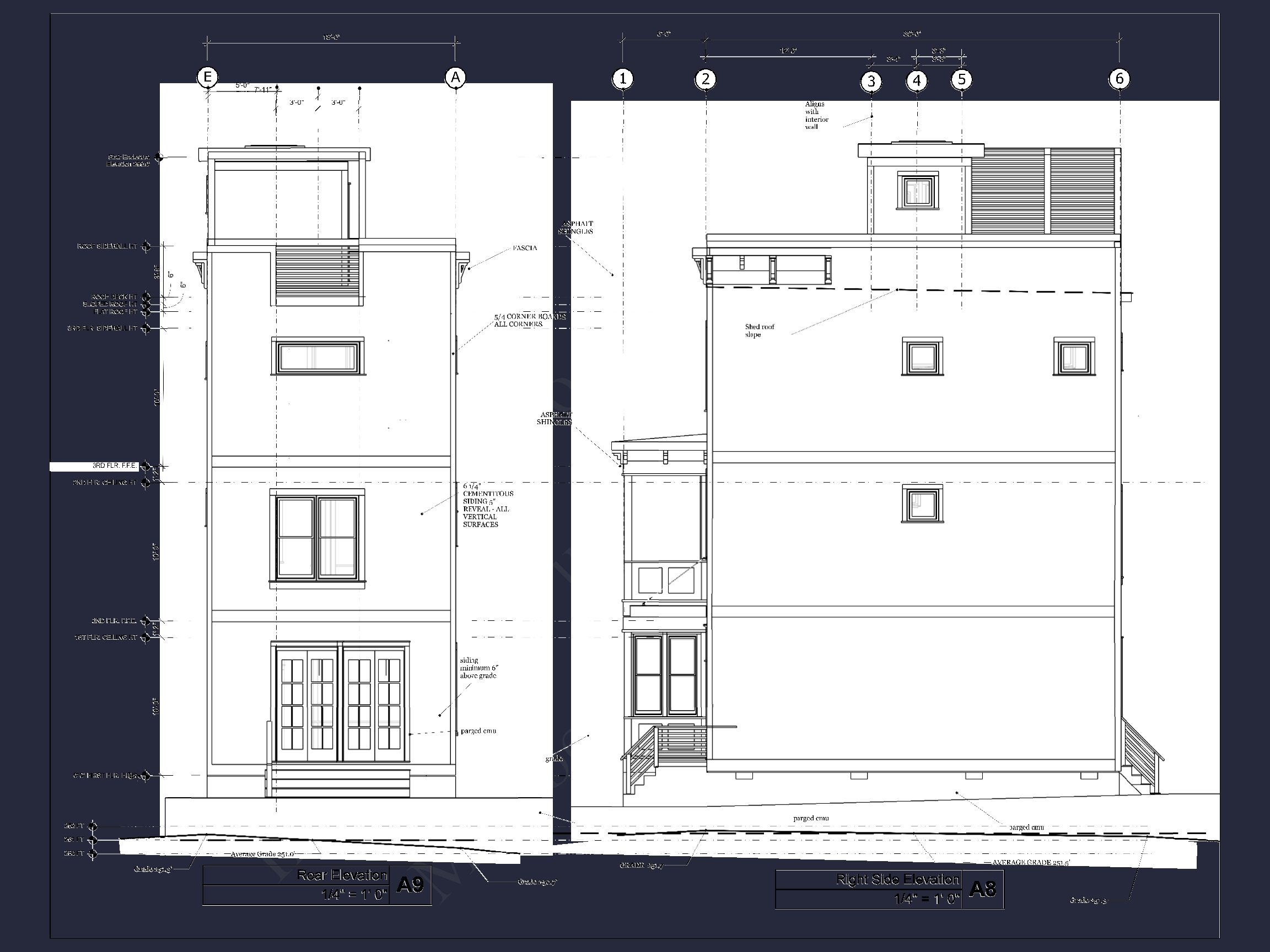Modern 3-Story House Plan with Open Floor Layout & Roof Deck