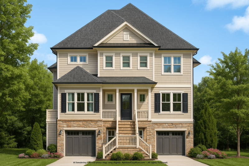 Modern Beach Home Floor Plan with CAD Architecture Designs
