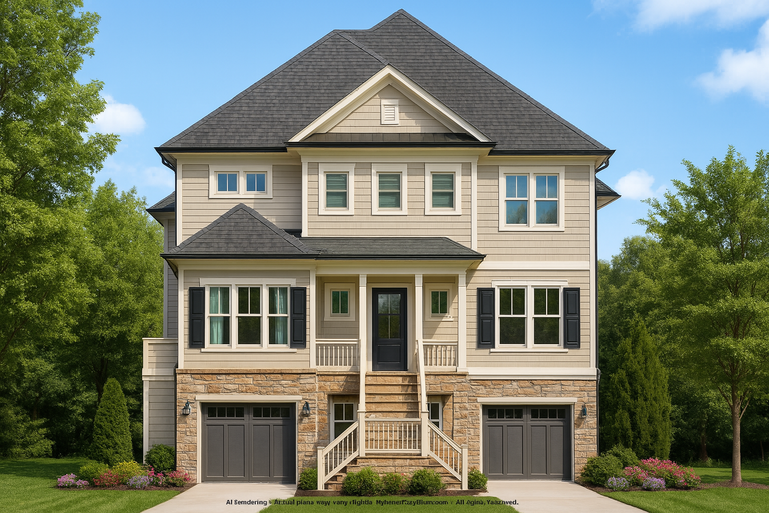 Modern Beach Home Floor Plan with CAD Architecture Designs