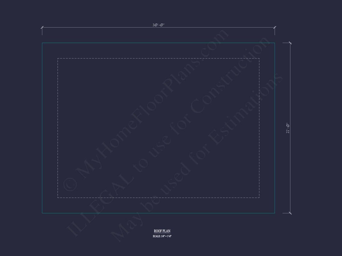 Modern Carport House Floor Plan Sleek 2-Bay Design with CAD Files
