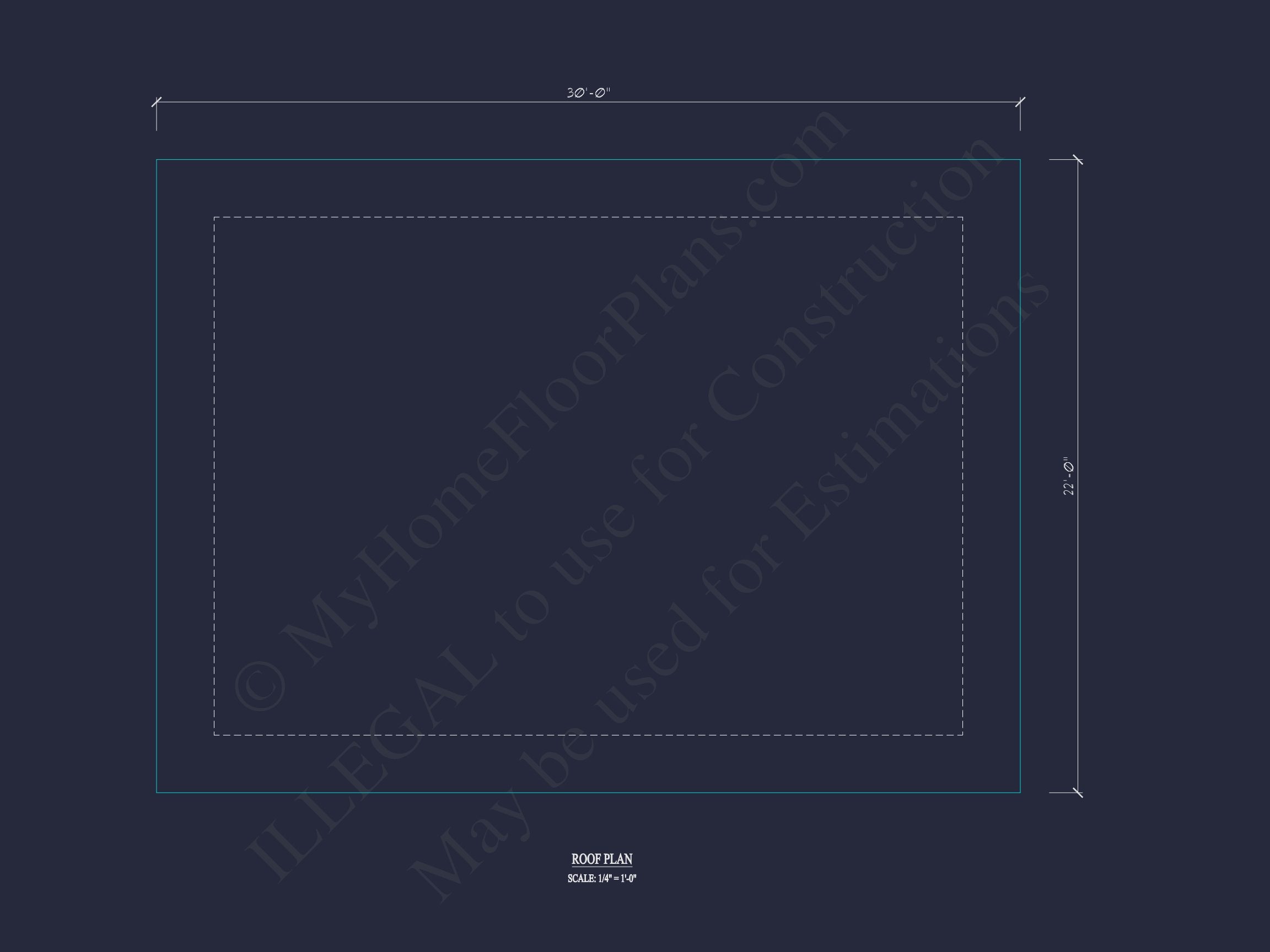Modern Carport House Floor Plan Sleek 2-Bay Design with CAD Files
