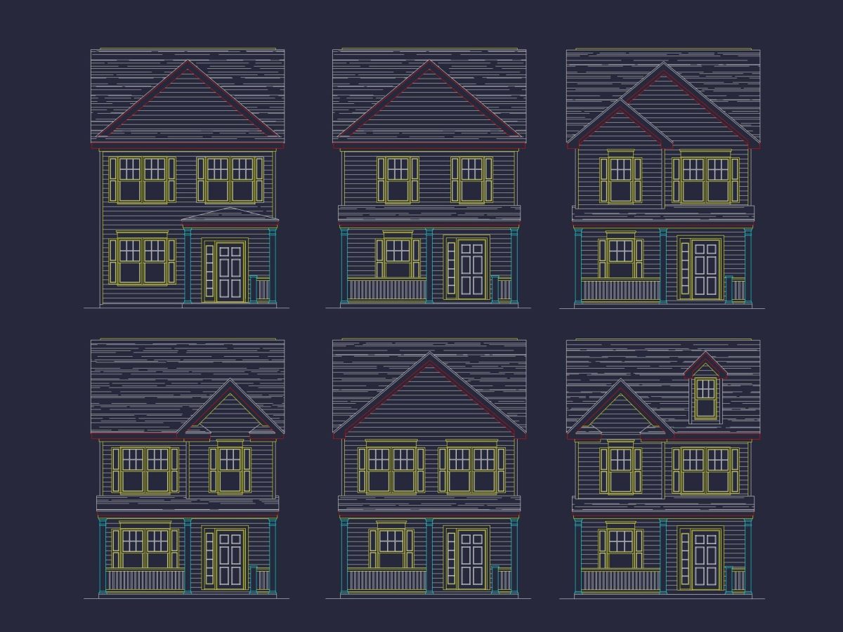 Modern Craftsman Home Plan with 2-Story Design and Open Floor Plan
