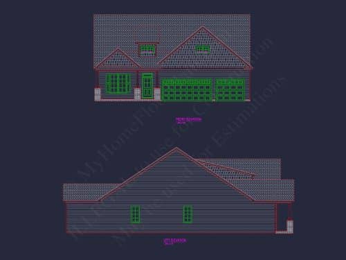 Modern Craftsman Home Plan with Spacious Floor Design