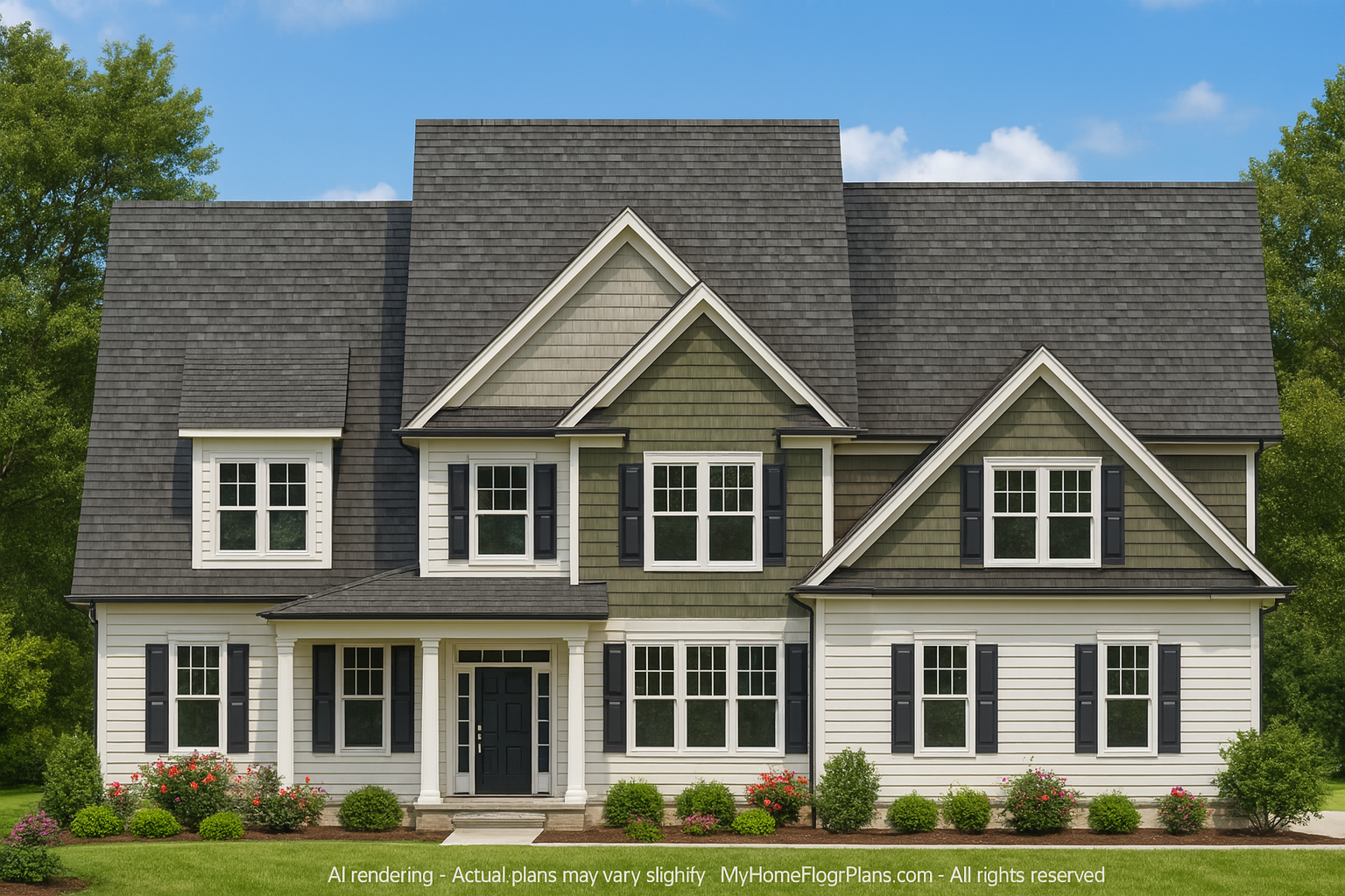 Modern Craftsman Home Plan with Versatile Floor Designs