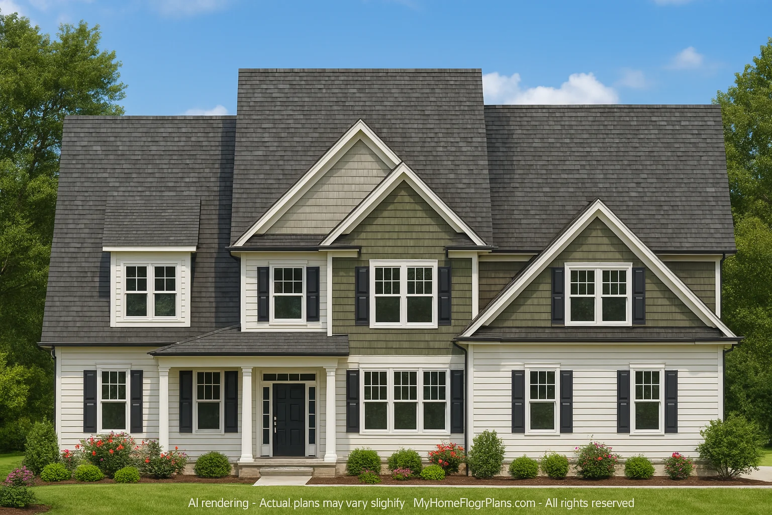 Modern Craftsman Home Plan with Versatile Floor Designs