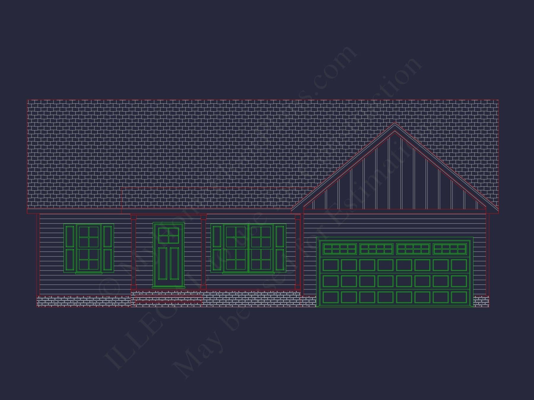Modern Craftsman House Plan with 3 Bedrooms and Open Layout