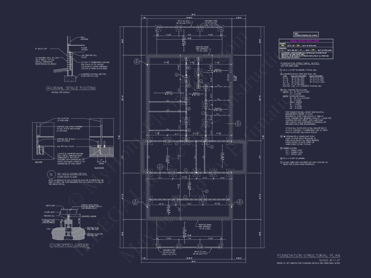 Modern Home Plan with 2 Beds, CAD Blueprints & Craftsman Design