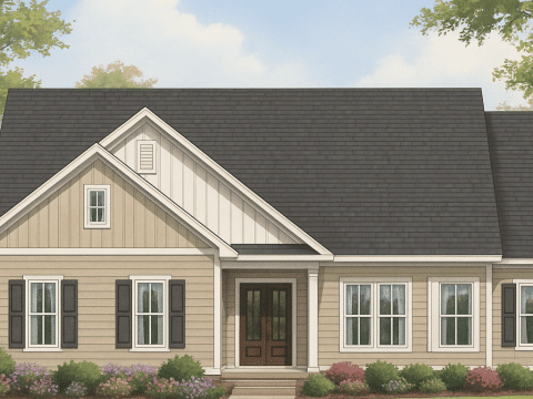 Modern One-Story House Plan with CAD Blueprints and Timeless Design