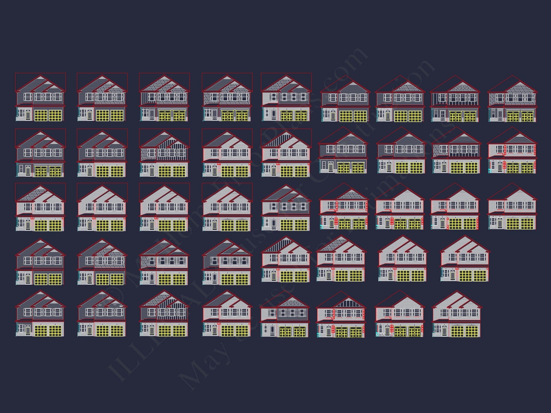 Modern Suburban Home Plan with 4 Bedrooms & Spacious Layout (1)