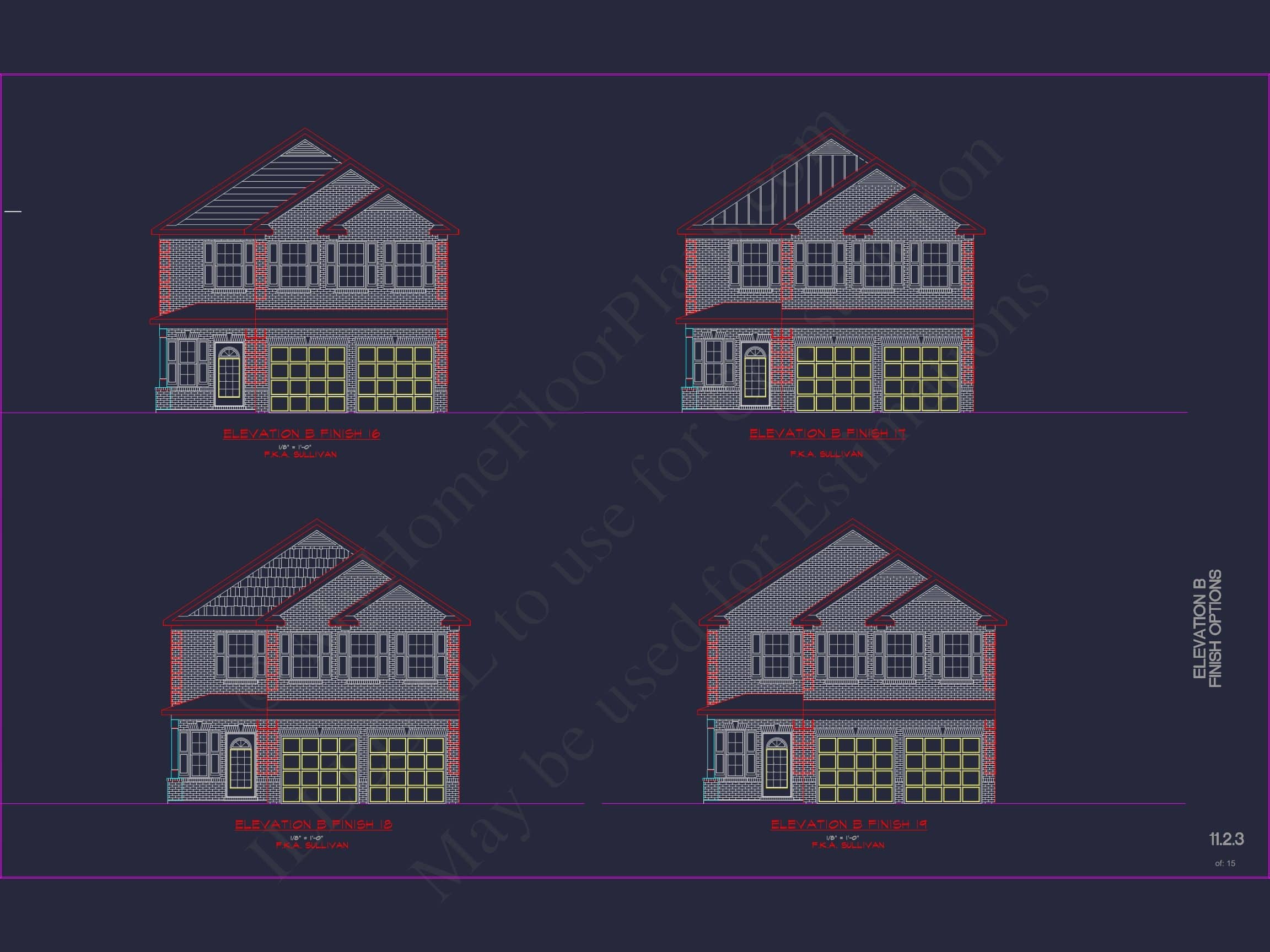 Modern Suburban Home Plan with 4 Bedrooms & Spacious Layout (45)