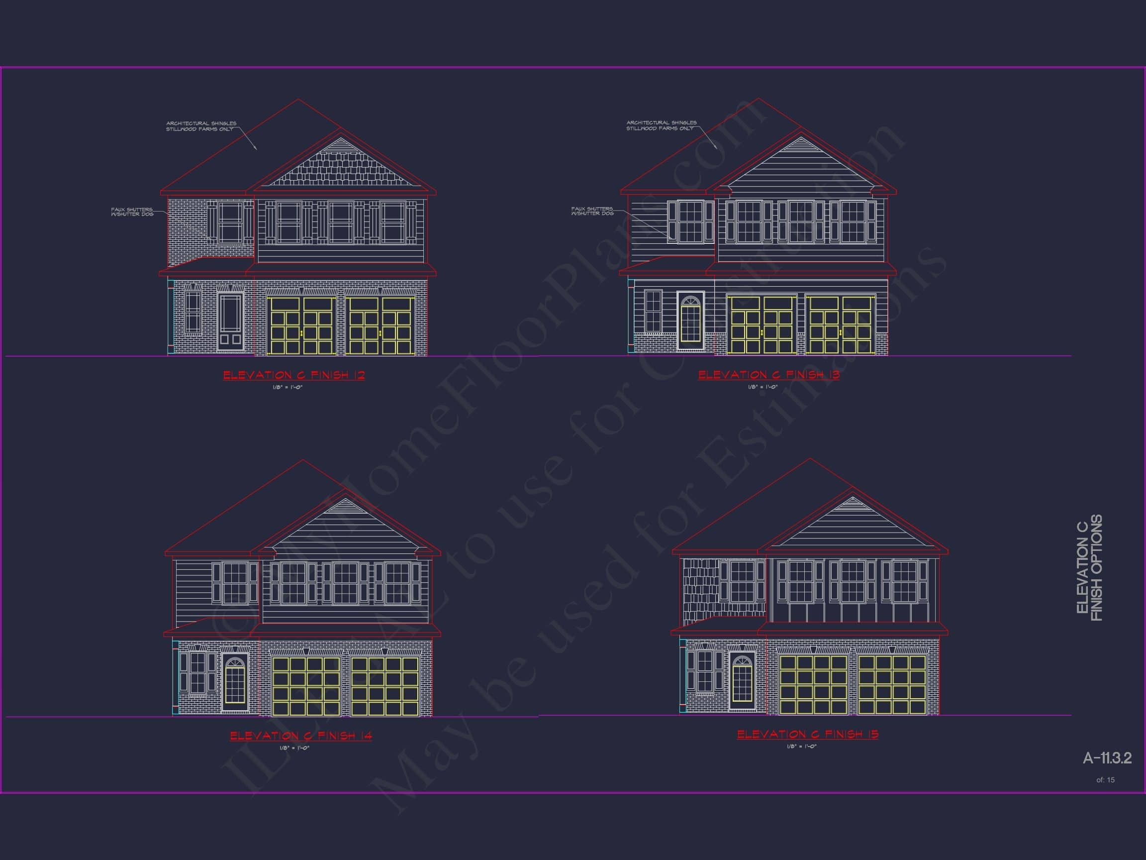 Modern Suburban Home Plan with 4 Bedrooms & Spacious Layout (48)
