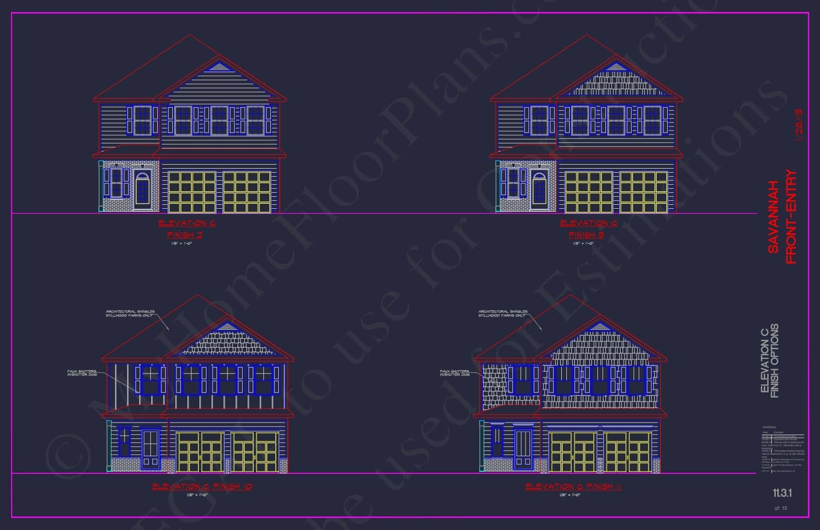 Modern Suburban Home Plan with 4 Bedrooms & Spacious Layout (96)
