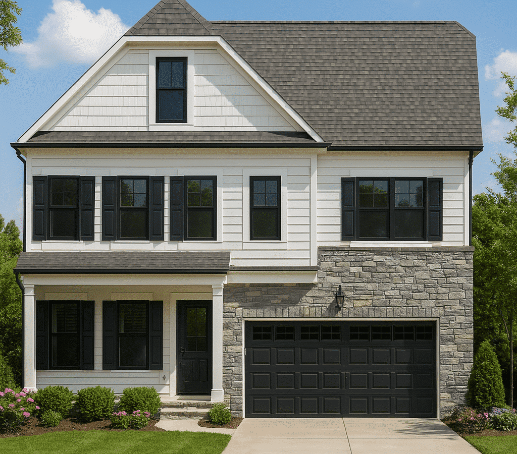 Modern Suburban House Plan with 4 Bedrooms and Open Layout