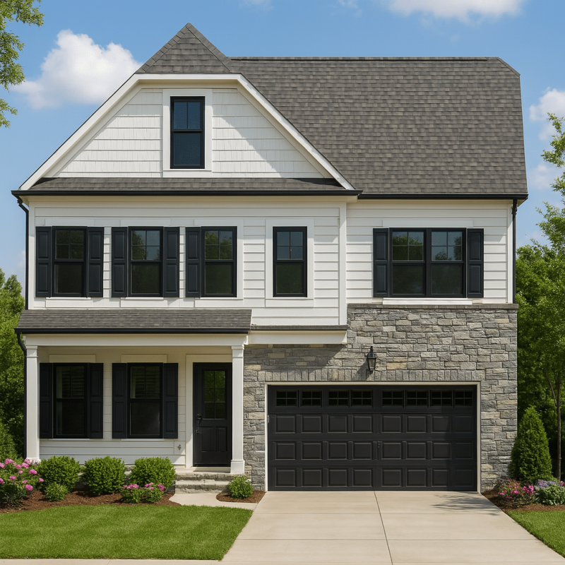 Modern Suburban House Plan with 4 Bedrooms and Open Layout