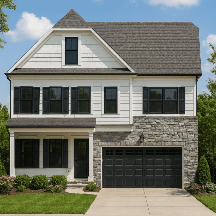 Modern Suburban House Plan with 4 Bedrooms and Open Layout