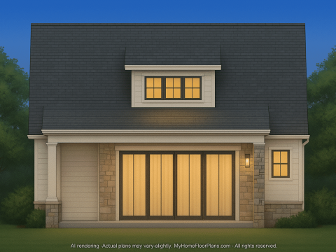 Pool House Home Plan with Loft & Open Floor Plan Designsstrongh2 h3emSmall pool house floor plan with 526 heated sq. ft., vaulted ce