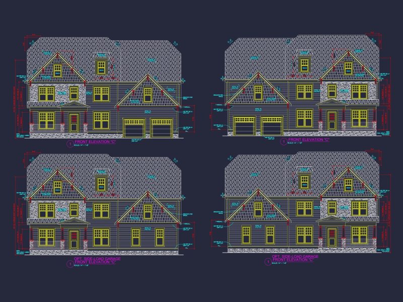 Spacious-2-Story-Home-Plan-with-CAD-Designs-and-4-Elevations