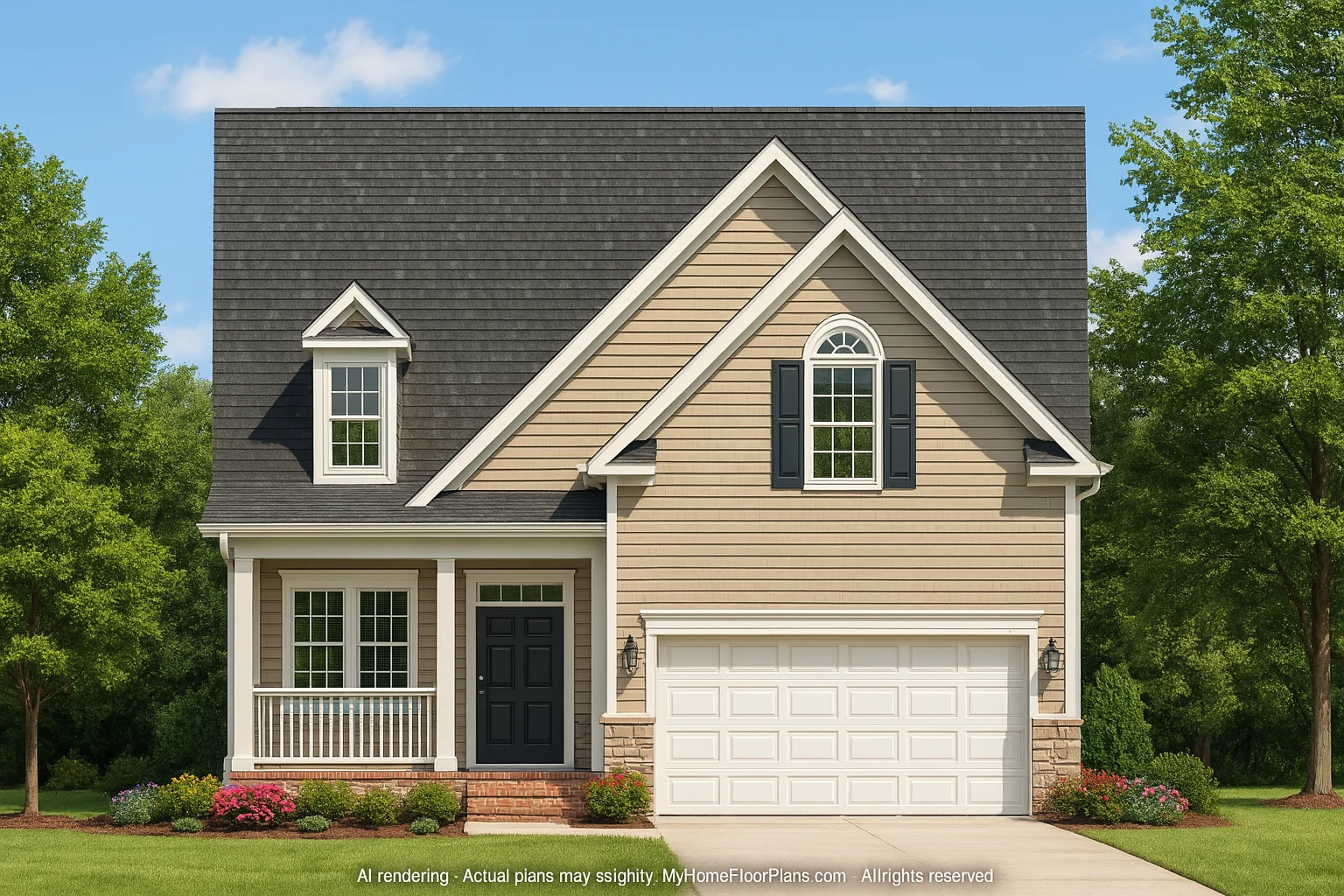 Spacious 4-Bedroom Home Plan with CAD Designs and Floor Blueprints