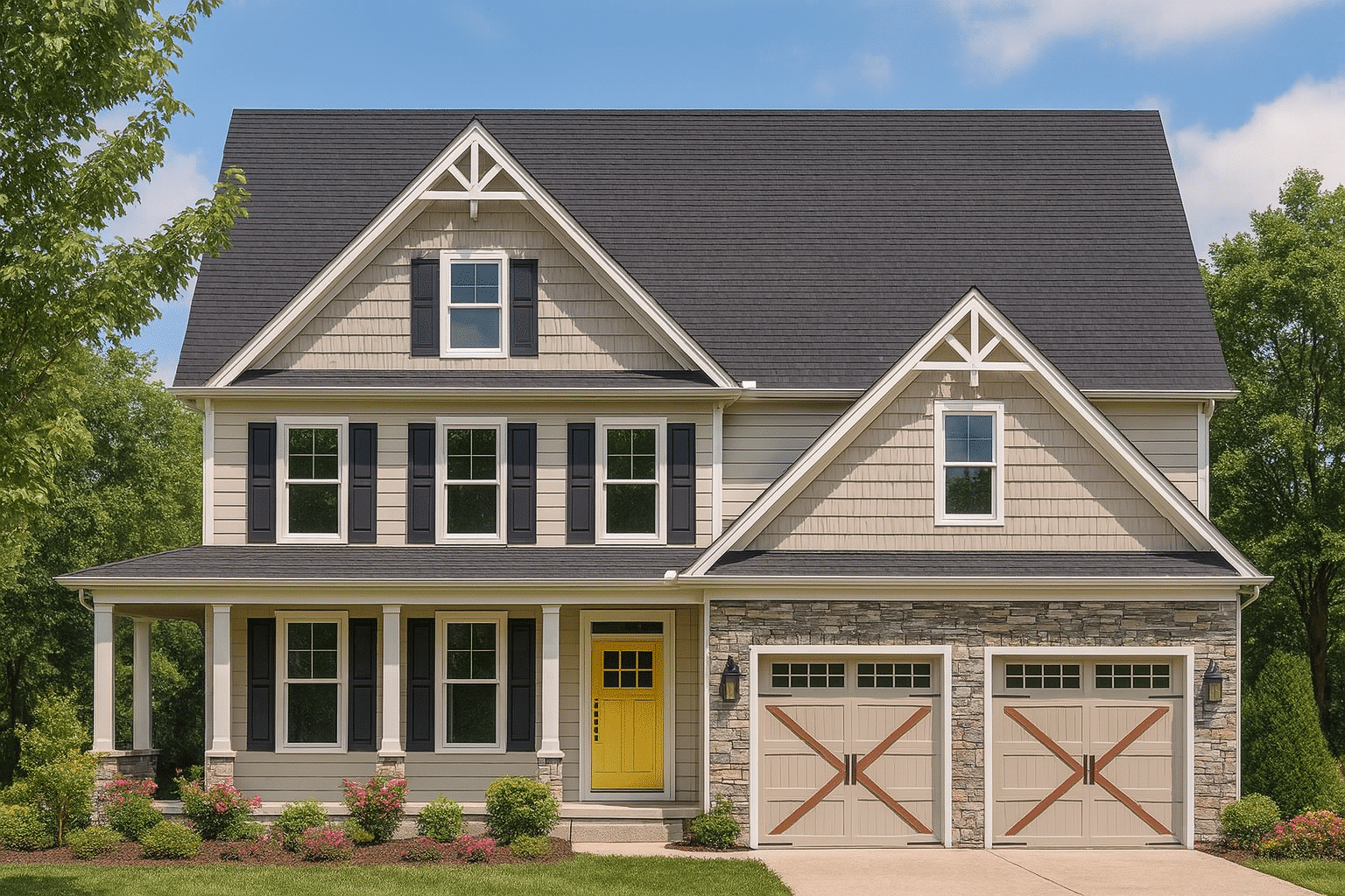 Spacious 5-Bedroom Southern House Plan with CAD Blueprints