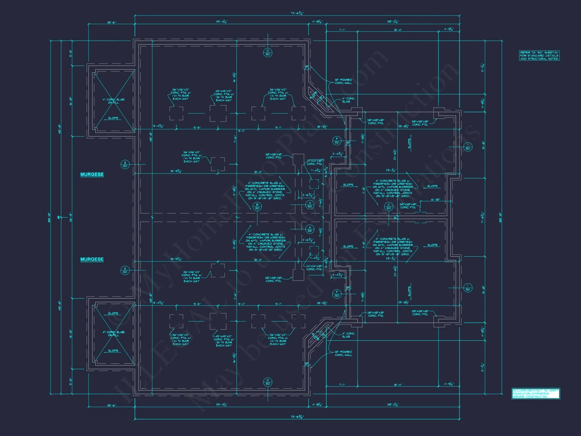 Spacious Duplex Home Plan with 83' x 62' Design and Southern Charm