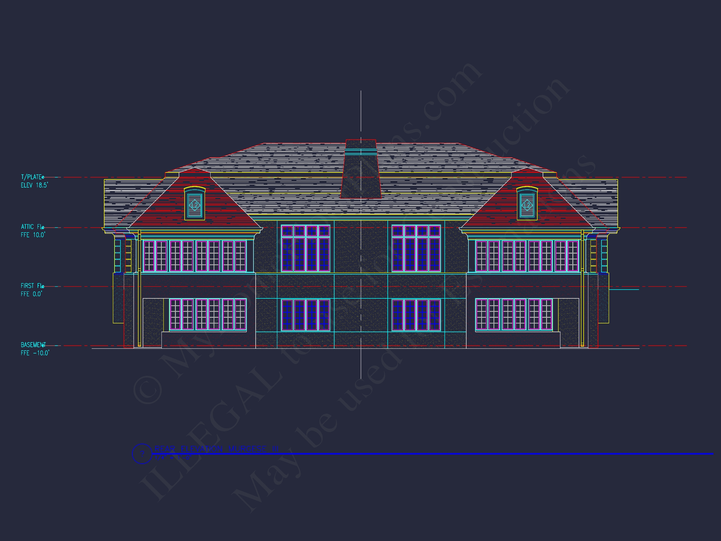 Spacious Duplex Home Plan with 83' x 62' Design and Southern Charm