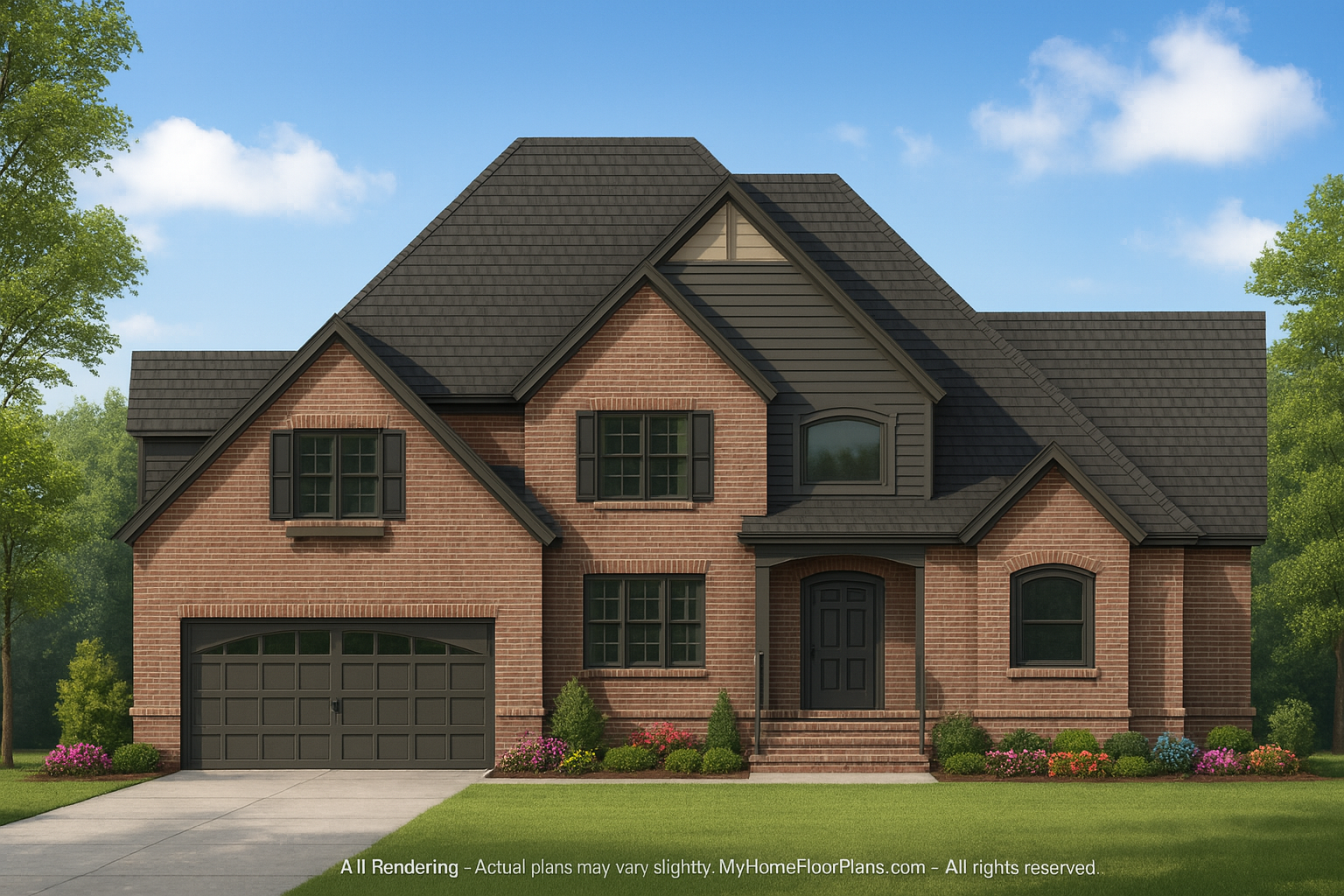 Spacious Home Plan with 2 Stories, 3 Bedrooms & CAD Designs