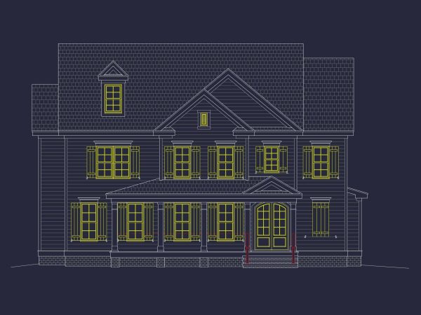 Stunning-Home-Plan-with-CAD-Blueprint-3-Story-Design