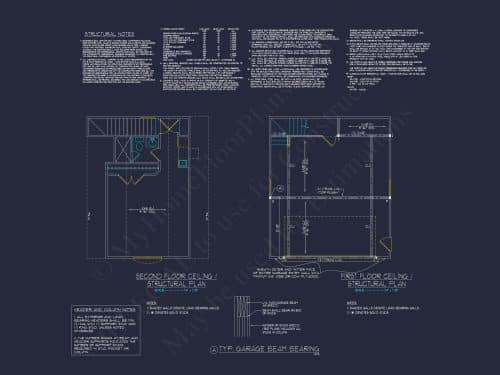 Stylish 24x28 Garage Plan with Living Space and CAD Design