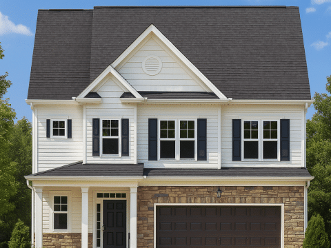 Traditional 4-Bedroom House Plan with CAD Blueprints