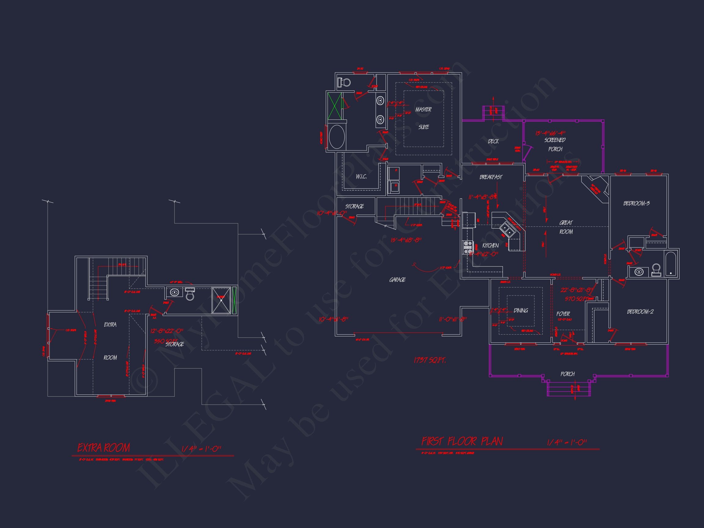 Traditional Country Home Plan – 1 Story, 4 Bedrooms, Open Floor Plan & Porches