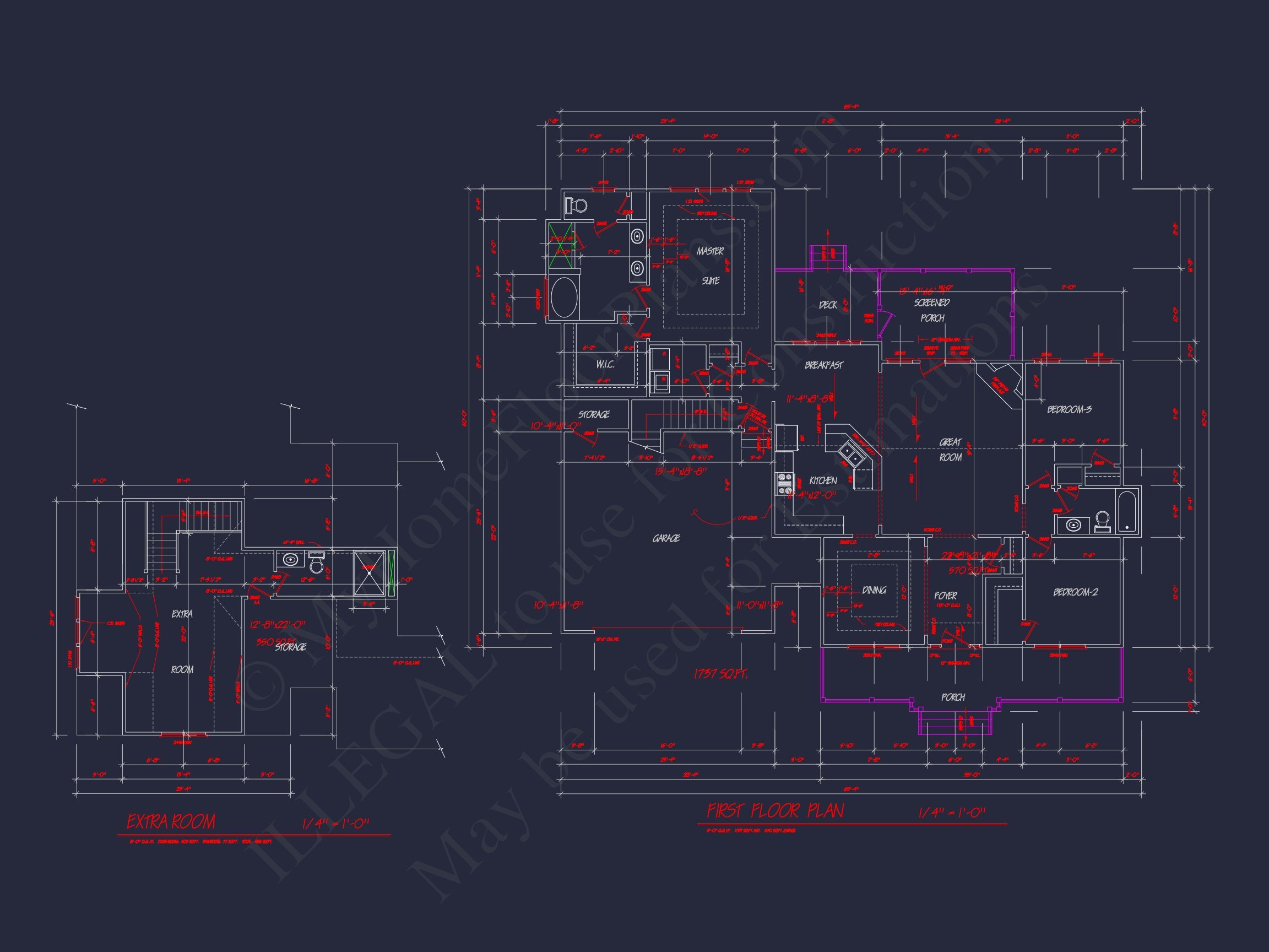 Traditional Country Home Plan – 1 Story, 4 Bedrooms, Open Floor Plan & Porches