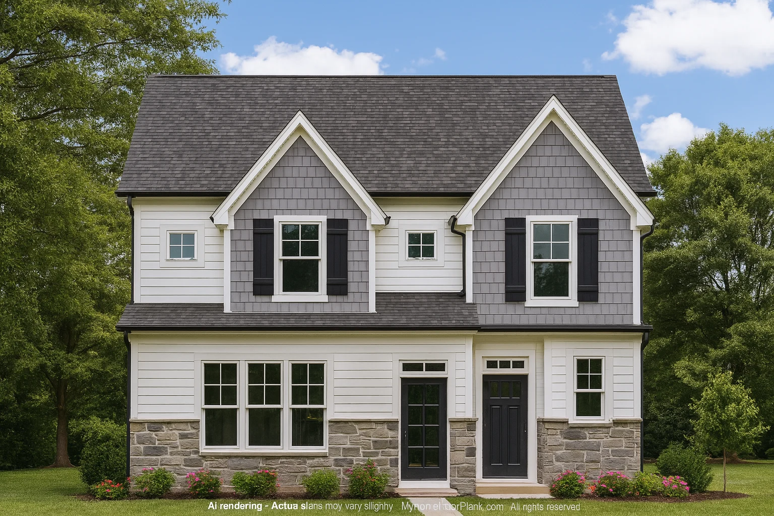 Traditional Craftsman Home Plan with Spacious Floor Designs