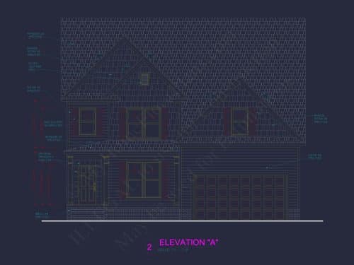 Traditional Craftsman House Plan with 2 Stories and Smart Layout