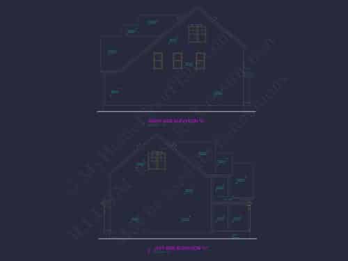 Traditional Craftsman House Plan with 2 Stories and Smart Layout