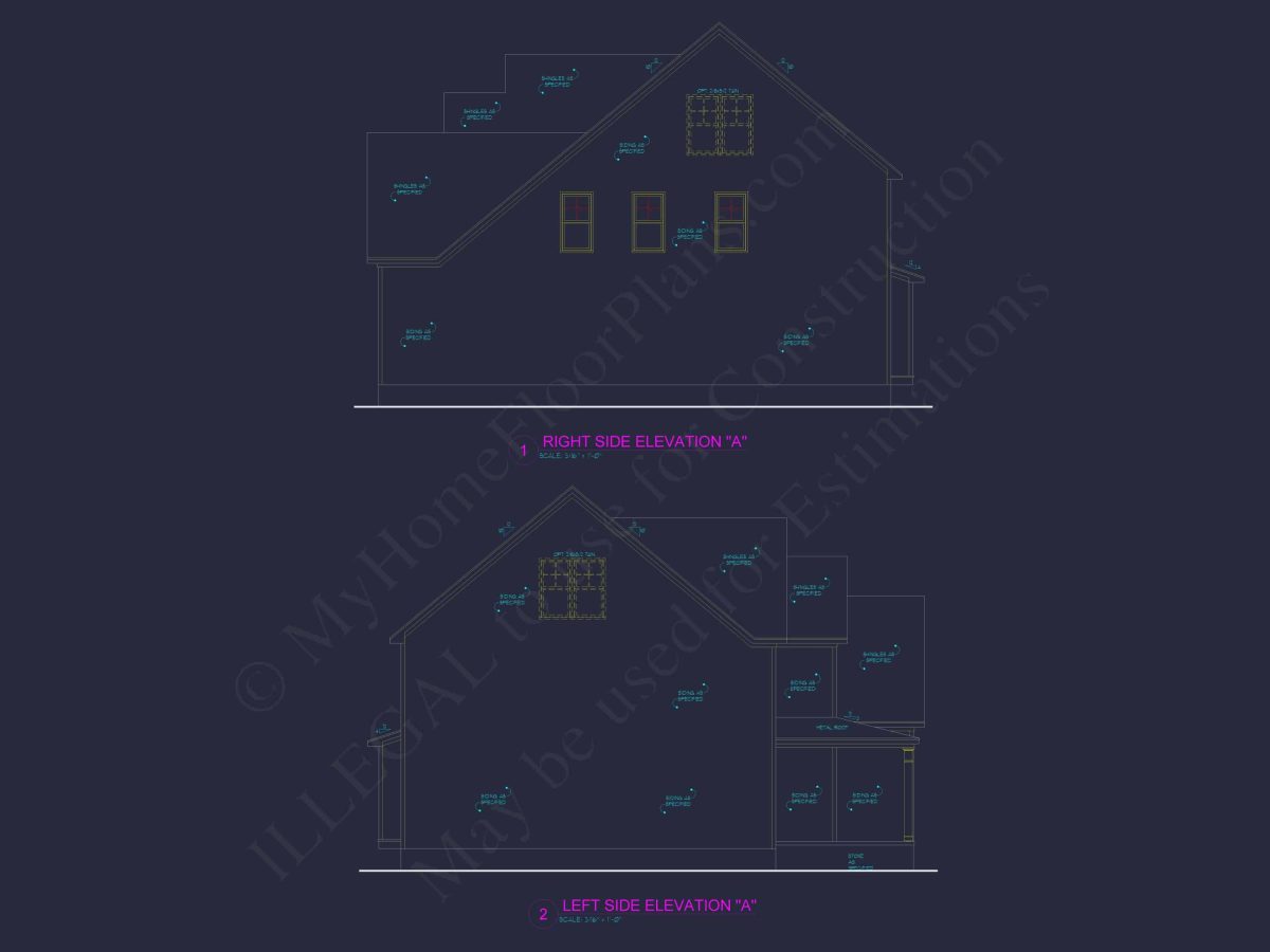 Traditional Craftsman House Plan with 2 Stories and Smart Layout