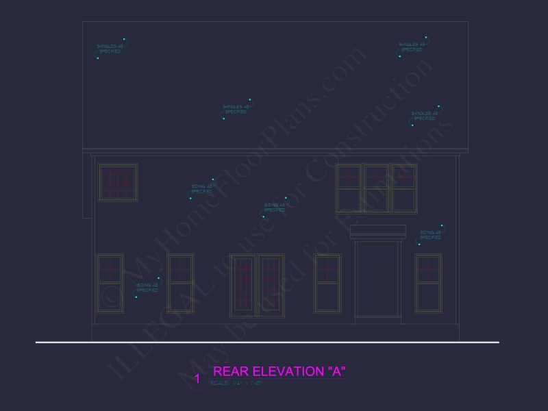 Traditional Craftsman House Plan with 2 Stories and Smart Layout