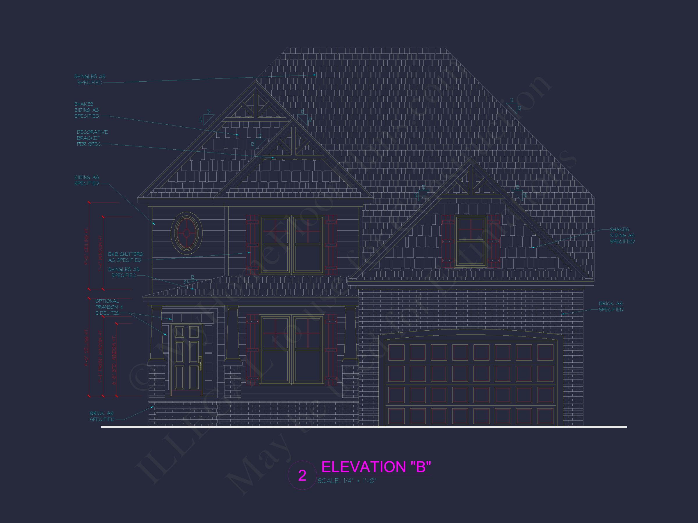 Traditional Craftsman House Plan with 2 Stories and Smart Layout