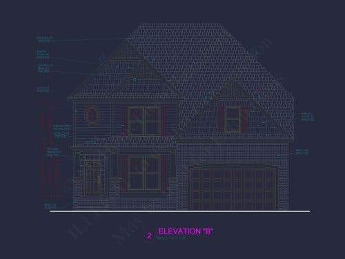 Traditional Craftsman House Plan with 2 Stories and Smart Layout
