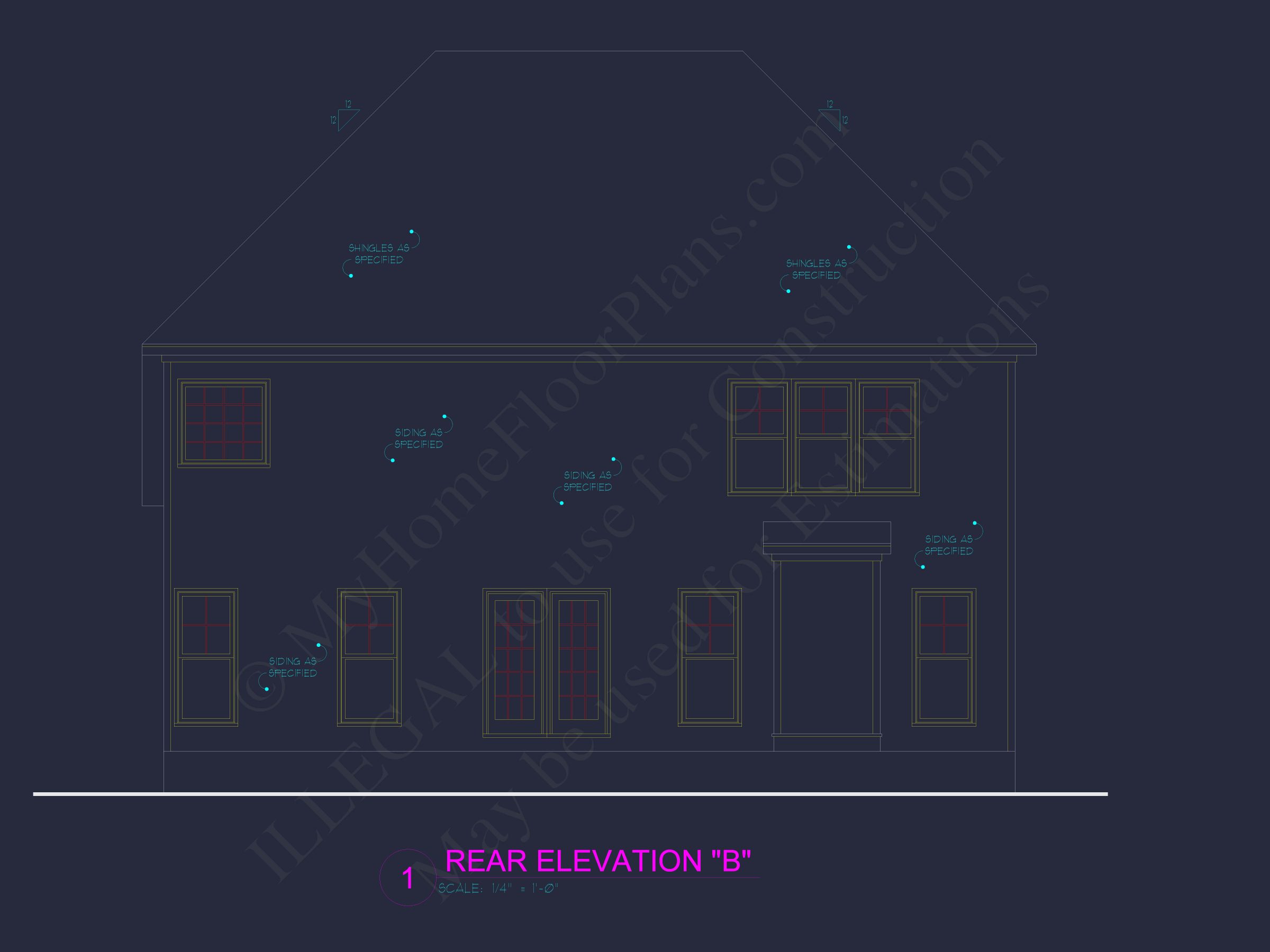 Traditional Craftsman House Plan with 2 Stories and Smart Layout