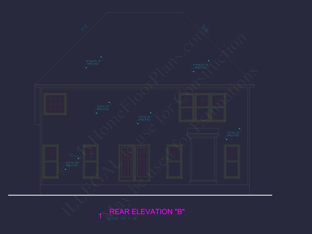 Traditional Craftsman House Plan with 2 Stories and Smart Layout