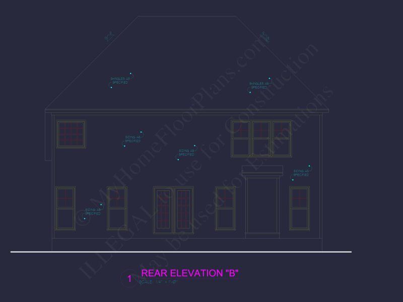 Traditional Craftsman House Plan with 2 Stories and Smart Layout