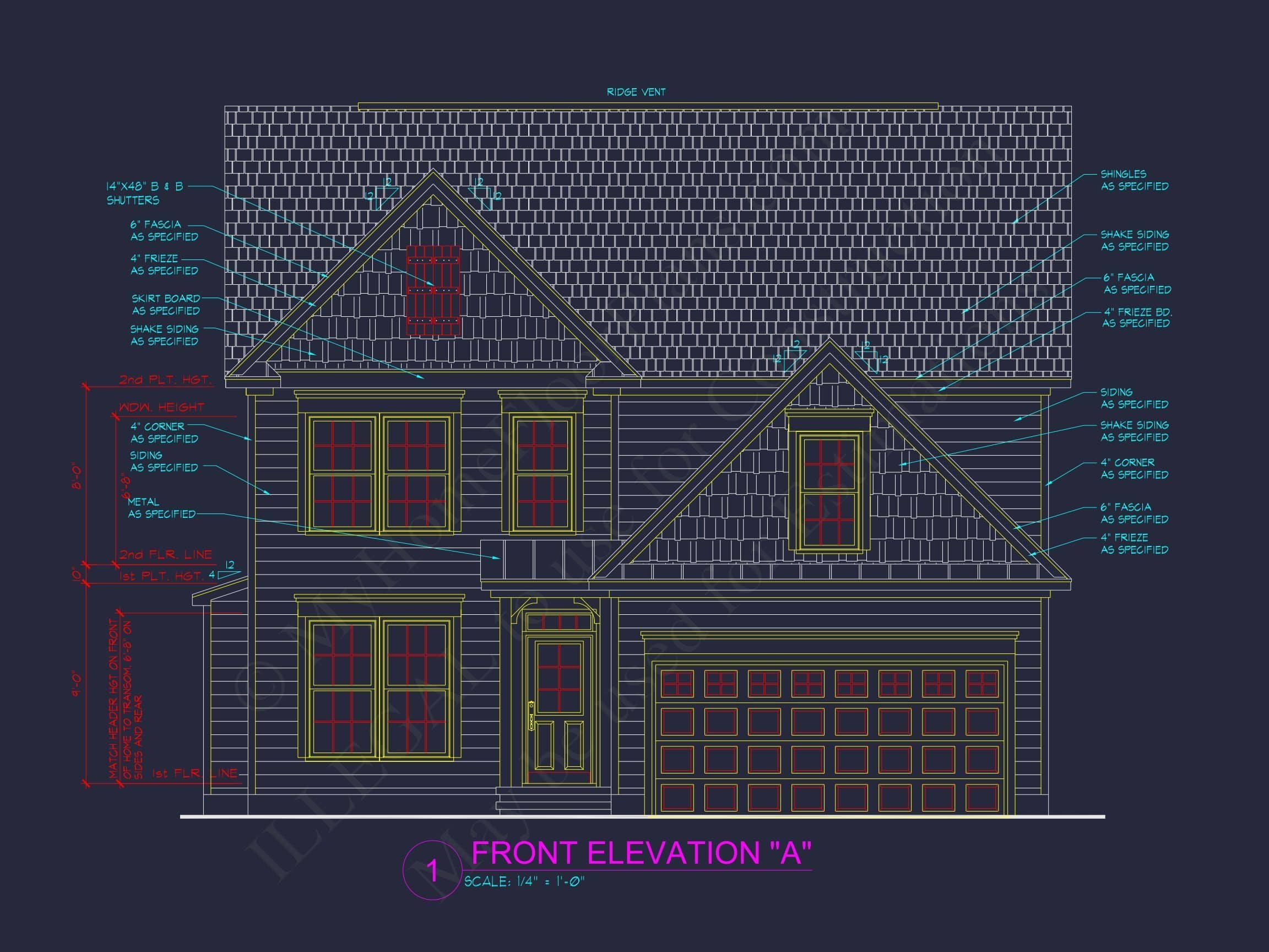 Traditional Craftsman House Plan with 2,323 Heated Sq. Ft. & Versatile Floor Design