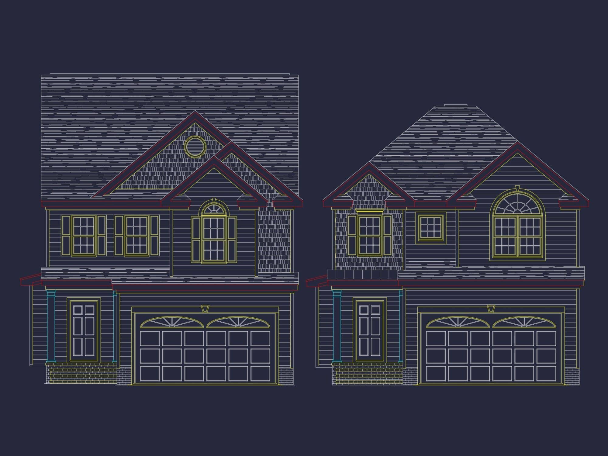 Traditional Home Plan with 3 Bedrooms, Vaulted Ceilings & Open Layout
